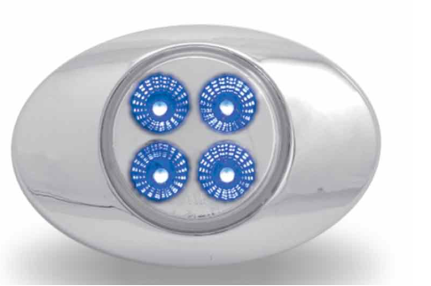 Generation 4 Red Marker to Blue Auxiliary LED Light – 10 Diodes