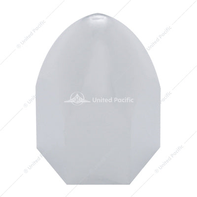 Chrome Plastic Bullet Nut Covers - Push-On 15/16" x 1 5/8" (10-Pack)