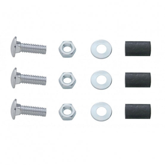 Bottom Mud Flap Plate Hardware - Bolt Thru