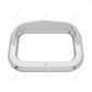 Rectangular Light Bezel With Visor