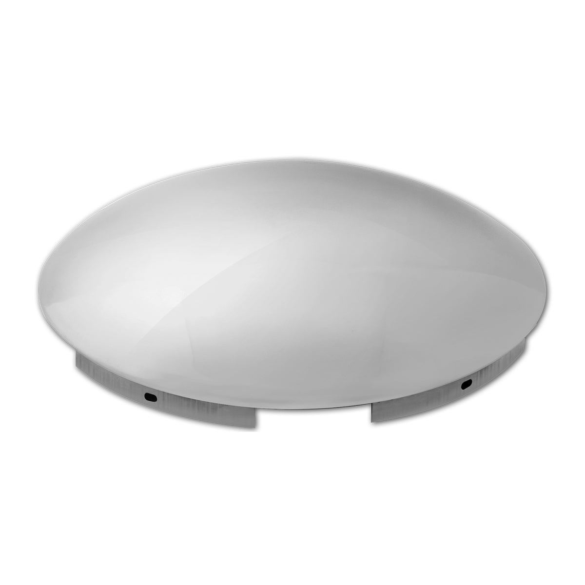 Chrome Plated 4 Notch Standard Front Hub Cap