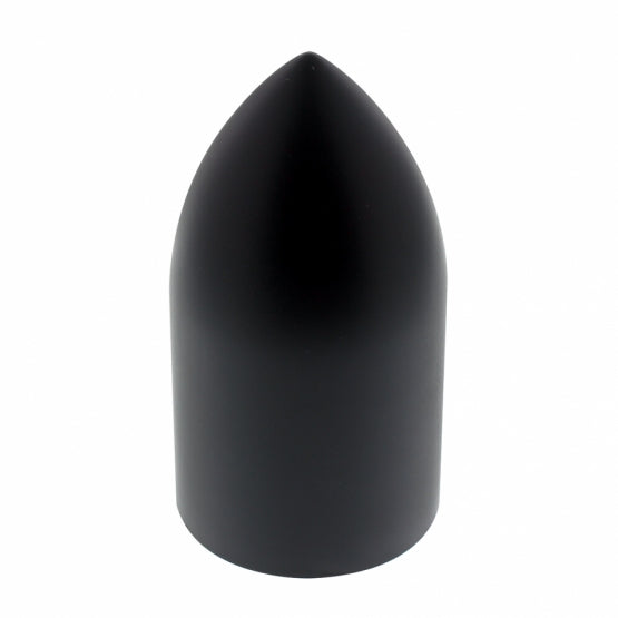 33mm X 3-7/8" Matte Black Bullet Nut Cover - Thread-On (Bulk)