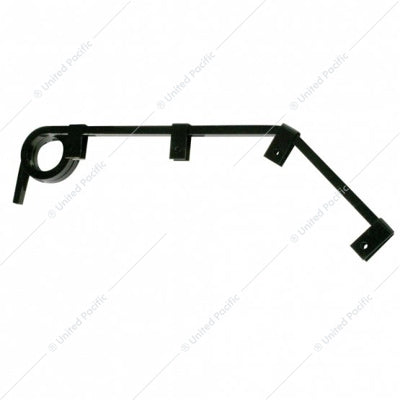 Black Angled Mud Flap Hangers - 2 Coils
