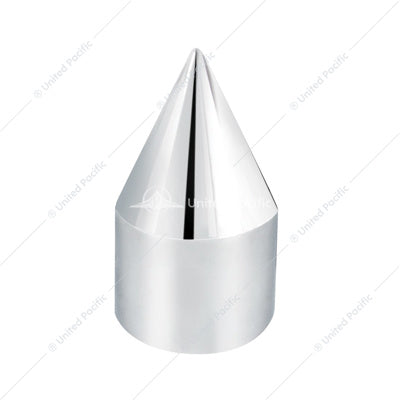 11/16" X 2-1/16" Chrome Plastic Push -On Spike Nut Covers