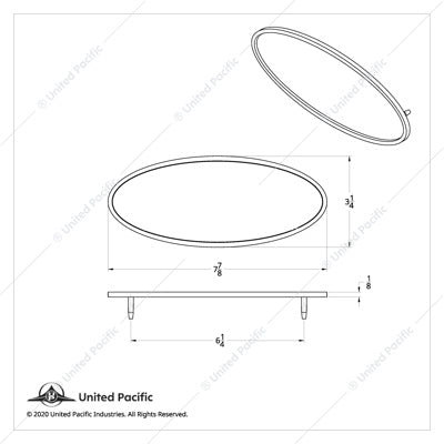 Peterbilt Us Flag Emblem