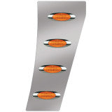 Peterbilt Cowl 388/389 Std 4 P1LED