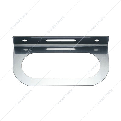 Stainless Steel Oval Single Light Bracket