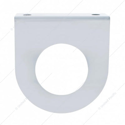 Stainless Steel Light Bracket with Single 2" Light Cutout
