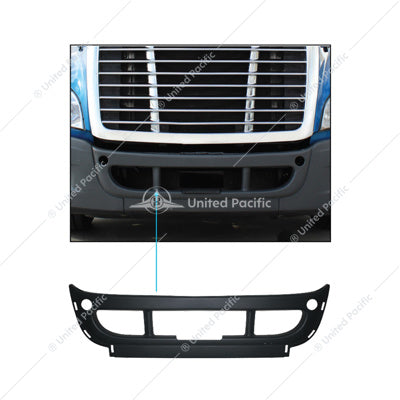 CENTER BUMPER WITHOUT CENTER TRIM MOUNTING HOLES FOR 2008-2017 FREIGHTLINER CASCADIA