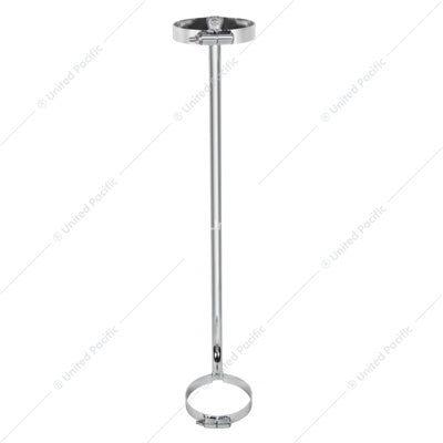 Grab Handle 6" Pipe 34" Chrome