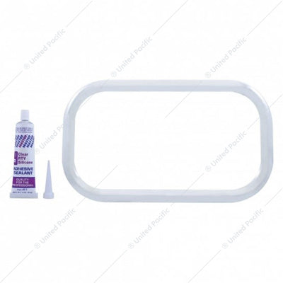 Freightliner Stainless Steel View Window Trim with Adhesive