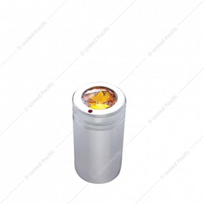 C. B. Knob with Amber Crystal (2-Pack)