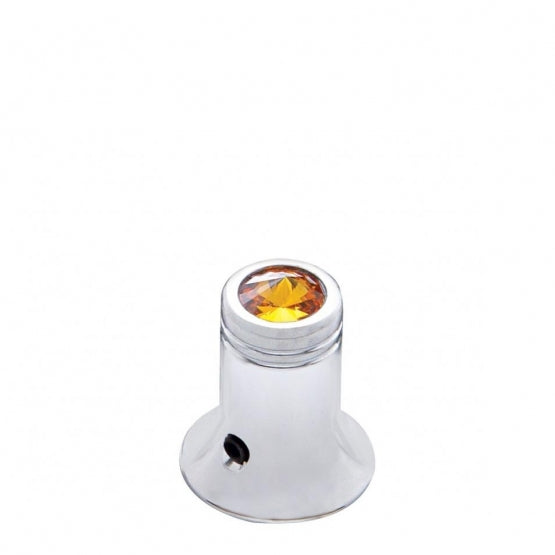C. B. Channel Knob - Amber Crystal
