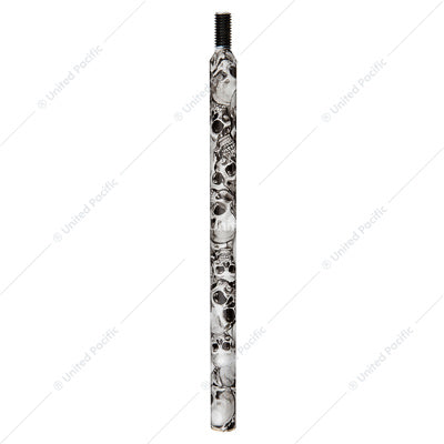 12" Skull Pattern Shifter Shaft Extension