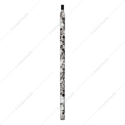 18" Skull Pattern Shifter Shaft Extension