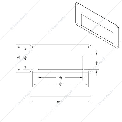 Freightliner Class CB Face Plate Cobra 29