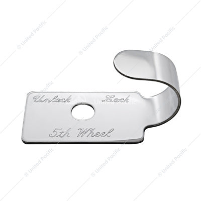 PETERBILT 379 - FIFTH WHEEL STAINLESS SWITCH GUARD