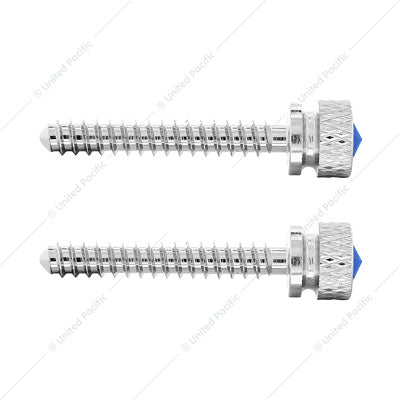 Freightliner Large Dash Screw Blue 2 pk
