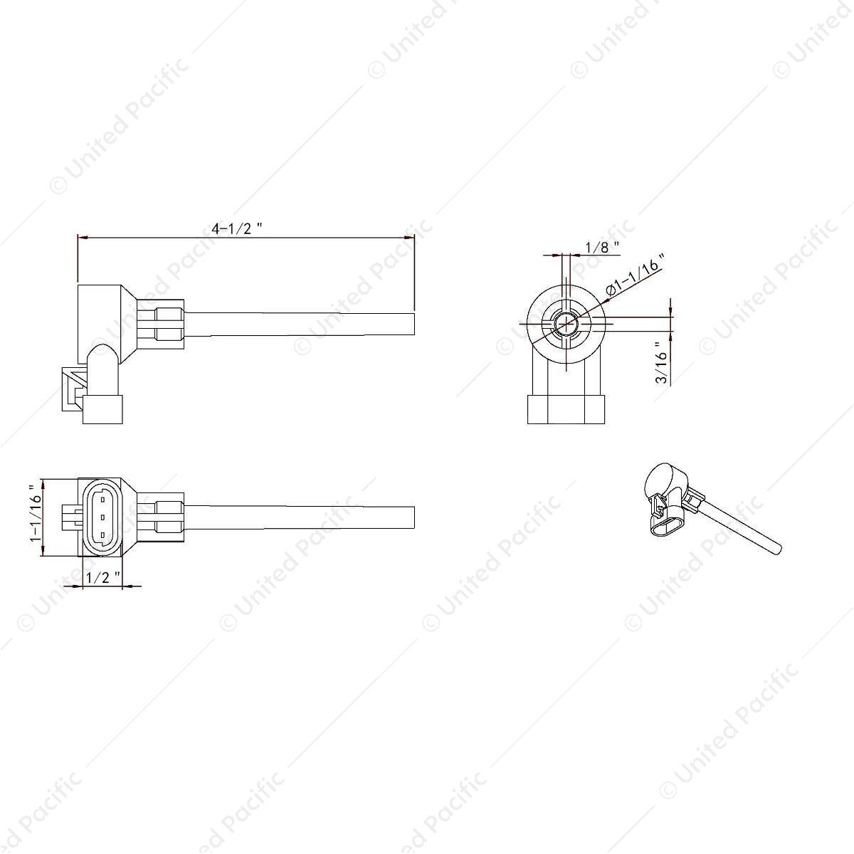 Coolant Level Sensor for 2017-2021 Kenworth T680