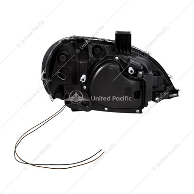 Freightliner Columbia Black Projector Headlight Driver