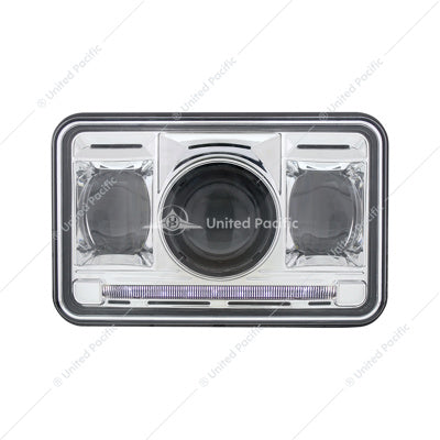 ULTRALIT - 11 High Power LED 4" X 6" Projection Headlight - Low Beam