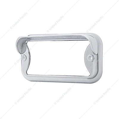 Horizontal Rectangular Bezel With Top Visor Light