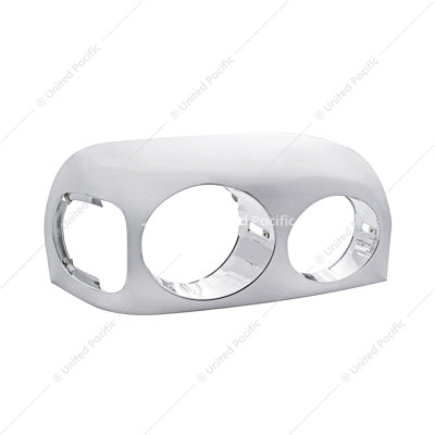 Chrome Headlight Bezel For 1996-2004 Freightliner Century - Passenger