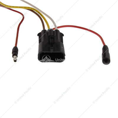 "Blackout" High Power LED Fog Light With LED DRL & Position Light For 2003-2017 Volvo VN/VNL - Passenger