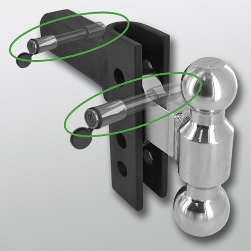 Stainless Steel Receiver Lock Pin 2 & 2.5"