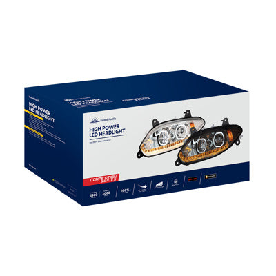 International Chrome 17 LED Headlight 2018-2023 Passenger's Side