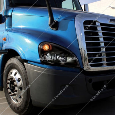 FREIGHTLINER CASCADIA"BLACKOUT" LED HEADLIGHT FOR 2008-2017 - PASSENGER
