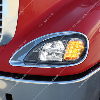 Freightliner Columbia LED Headlight Driver's Side Black