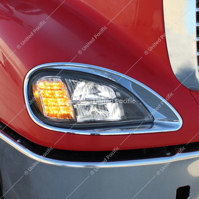 Freightliner Columbia LED Headlight Passenger's Side Black