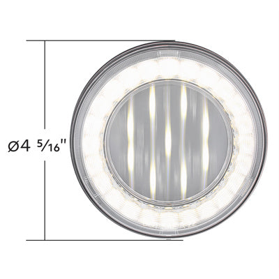 33 LED 4" Round Lumos Light X-Series (Back-Up) - White