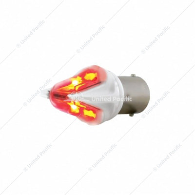 HIGH POWER DUAL LED 1156 BULB - RED