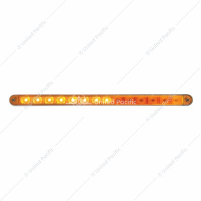 12" 14 LED Sequential Light Bar With Bezel