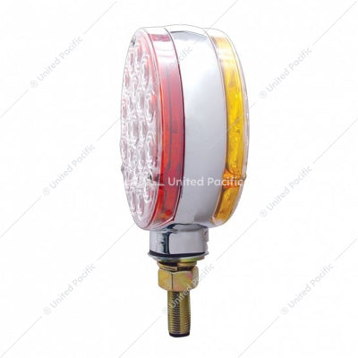 Image of the United Pacific 42 LED Double Face Turn Signal Light – Amber & Red/Clear Part # 38123