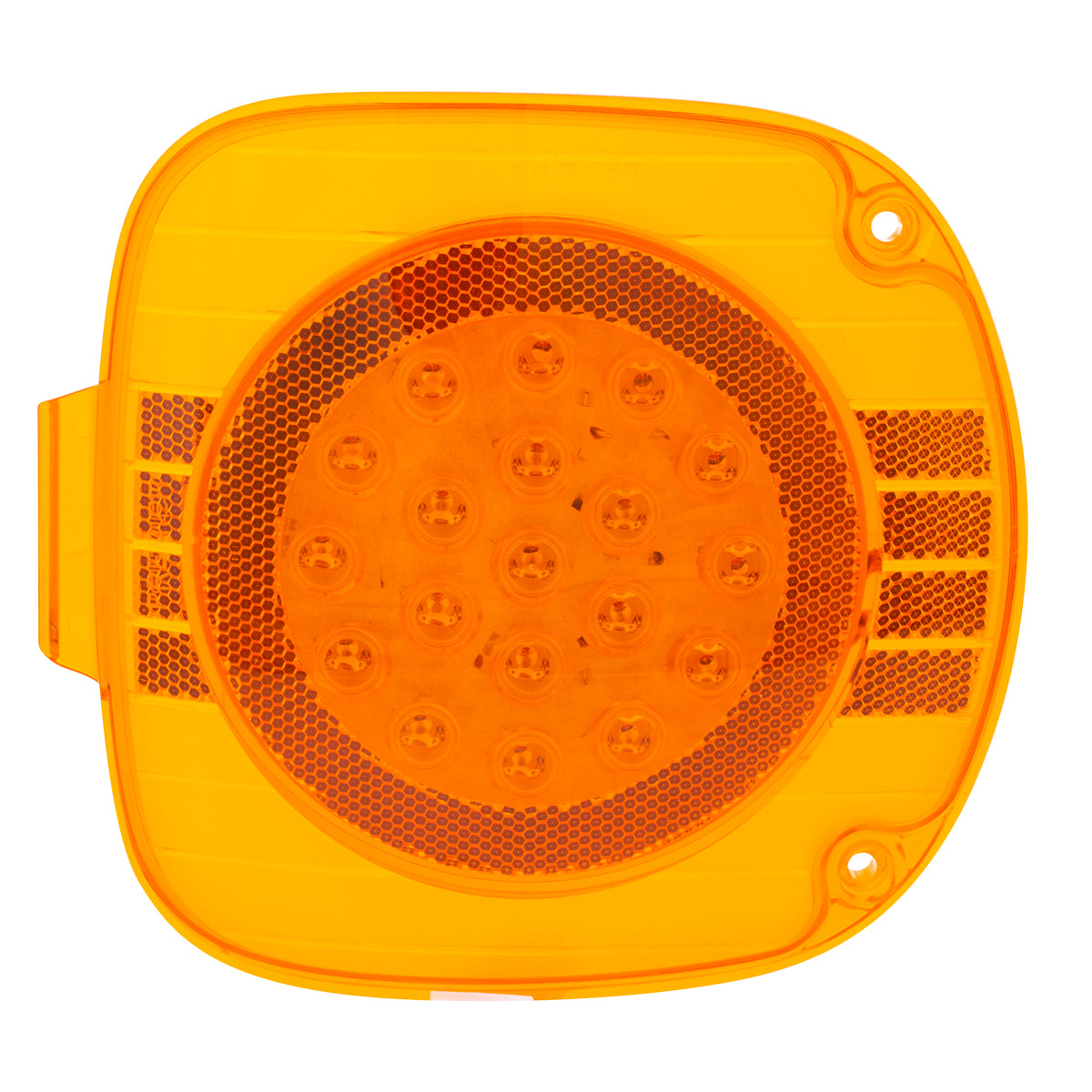 Image of the United Pacific Freightliner Century 22 LED Turn Signal Light - Amber LED/Amber Lens Part # 38928