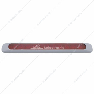 11 LED 17" Light Bar (Stop, Turn & Tail) With Chrome Bezel - Red LED/Red Lens