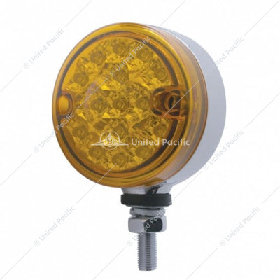 3" DUAL FUNCTION REFLECTOR SINGLE FACE LIGHT - AMBER LED/AMBER LENS