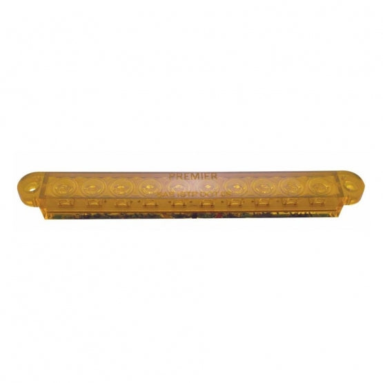 6.5" Turn Signal LED Light Bar - 10 Diodes Amber/Amber