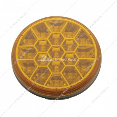 Image of the United Pacific 4" Reflector Turn Signal Light – Amber/Amber (19 LED) Part # 39700