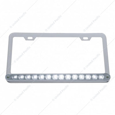 License Frame with White LED