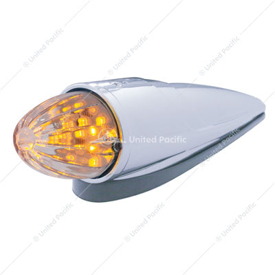 19 LED WATERMELON GRAKON 1000 STYLE CAB LIGHT KIT - AMBER LED/CLEAR LENS