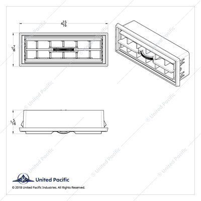 A/C and Heat Vent for 2001-2010 Western Star