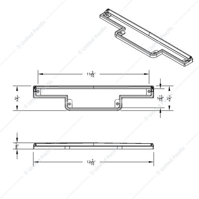 Peterbilt Dash Panel Cover /Visor
