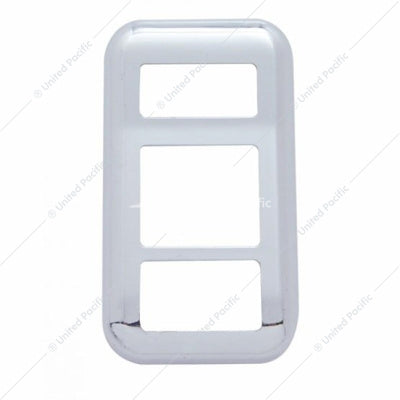 Chrome Plastic Switch Trim For 2001-2010 International 9900i/9400i/9200i - Wiper/Washer