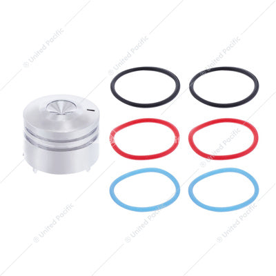 Peterbilt Deluxe A/C Knob Colored Ring