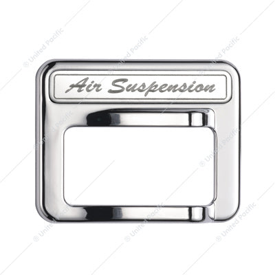 PETERBILT-CHROME AIR SUSPENSION ROCKER SWITCH COVER For 579 & 567