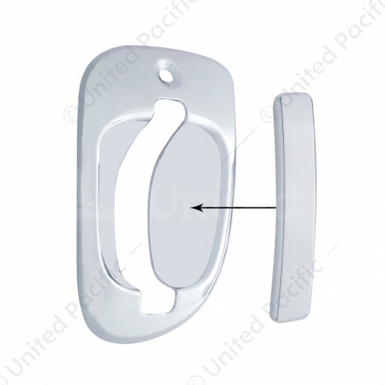 Freightliner Chrome Exterior Driver Door Handle Cover For Cascadia (2008-2017) And M2 (2004+)